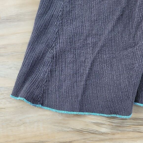 🍑Free People Gray Boho Top XSmall - Picture 7 of 11